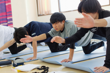 アスレティックトレーナーコース 大阪社体スポーツ専門学校